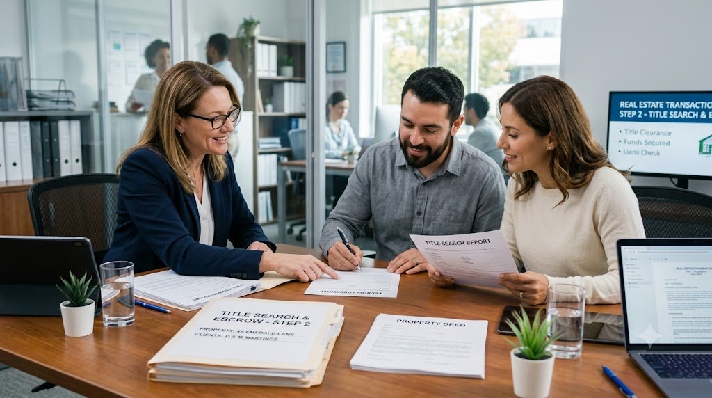 Step 2: Title Search and Escrow