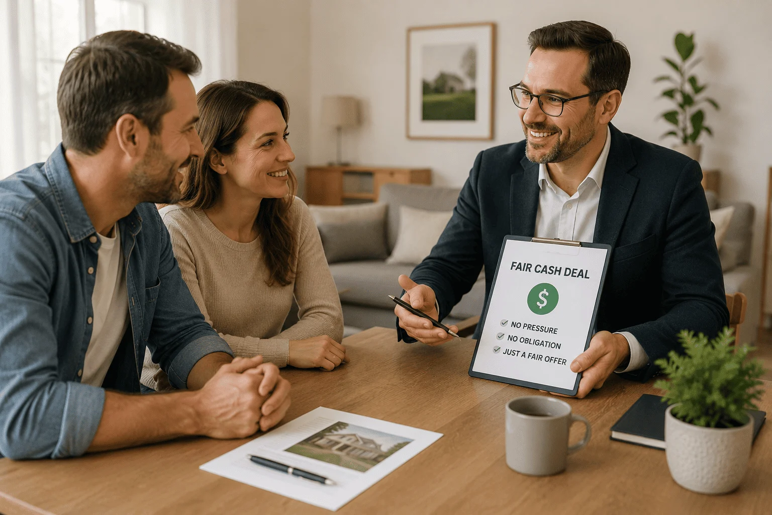 Home Fair cash offer for a house